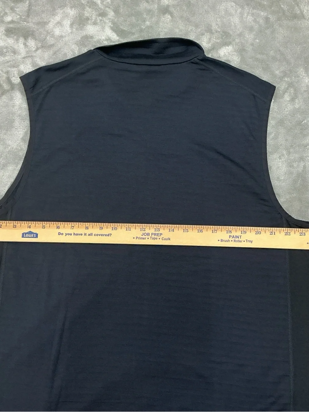 Icebreaker Merino 300 Descender Vest Men’s XL black full zip lightweight outdoor